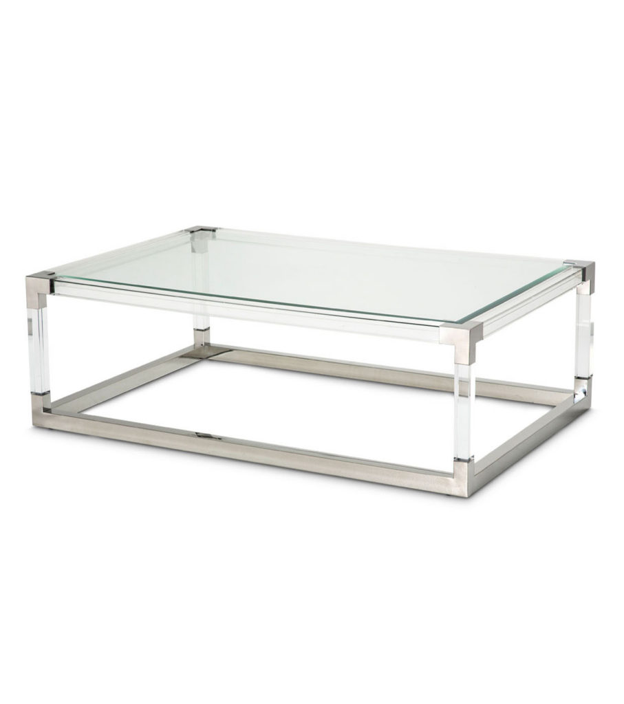 Mesa rectangular de centro cristal State