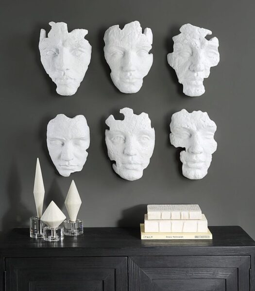 Set de Rostros Blancos